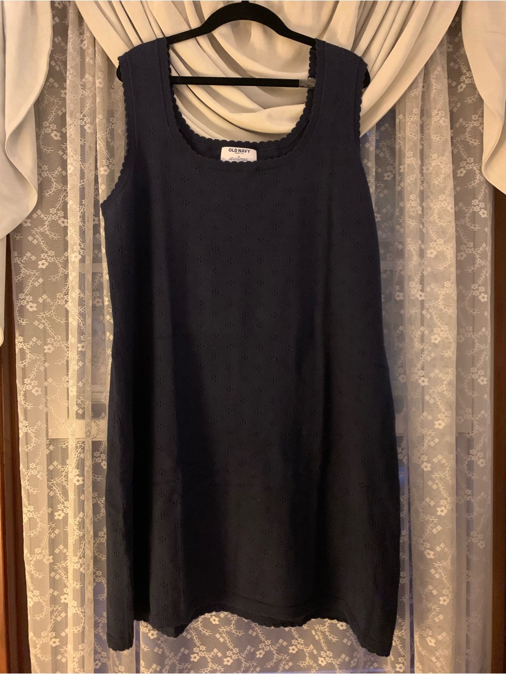 Old Navy Navy Blue Sleeveless Mini Dress